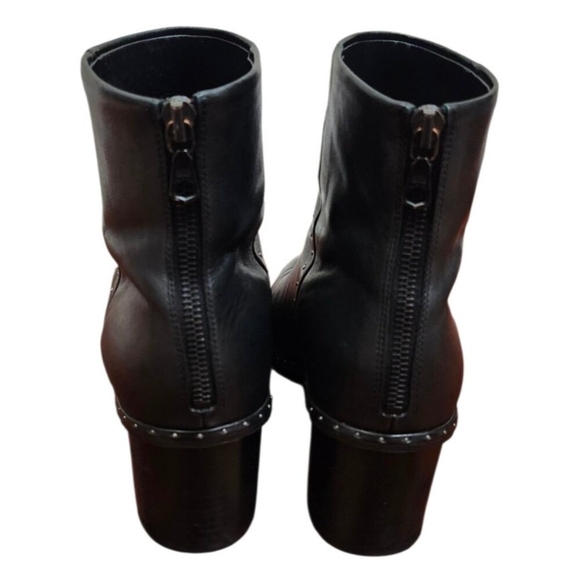 Rag & Bone Willow Stud Leather Boots In Black Size EU 41/US 10 - Picture 9 of 16